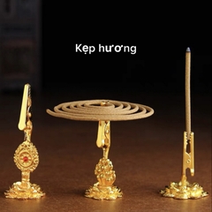 Đĩa hương và kẹp hương