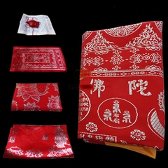 Mền Quang Minh Mật Tông Cao Cấp (2 lớp màu đỏ)