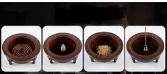 Lư hương Bồ Đề Tam Tượng (Đỉnh trầm Bồ Đề Tam Tượng)