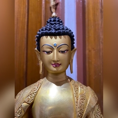 Tượng Đồng Nepal Phật Dược Sư 36CM