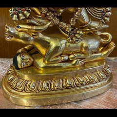 DẠ MA - YAMA 12 inch- tượng đồng Nepal