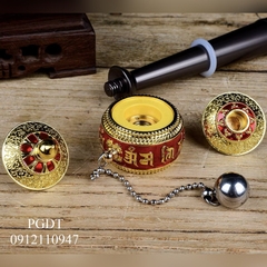 Kinh Luân Microfilm thép mini: omani 3 triệu biến, guru, dzambala, tara, dược sư