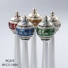 Kinh Luân Microfilm thép mini: omani 3 triệu biến, guru, dzambala, tara, dược sư