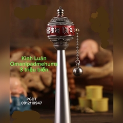 Kinh Luân Microfilm thép mini: omani 3 triệu biến, guru, dzambala, tara, dược sư