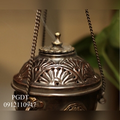 LƯ TREO NEPAL (lư có dây xích cầm đi tịnh hoá)