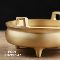 LƯ HƯƠNG ĐỒNG VÀNG CAO CẤP - BÁT HƯƠNG TRÒN