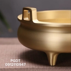 LƯ HƯƠNG ĐỒNG VÀNG CAO CẤP - BÁT HƯƠNG TRÒN