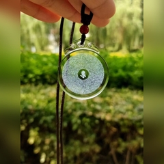 Dây Chuyền Thần Chú Lăng Nghiêm Pha Lê
