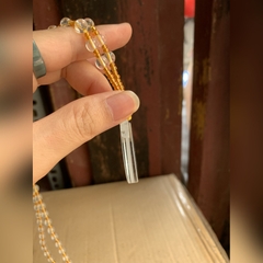 Dây Chuyền Thần Chú Lăng Nghiêm Pha Lê