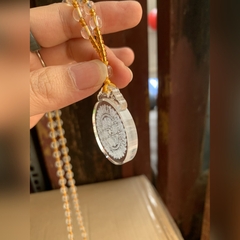 Dây Chuyền Thần Chú Lăng Nghiêm Pha Lê