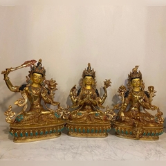 TÔN TƯỢNG CÁC BỔN TÔN CAO 17CM NEPAL