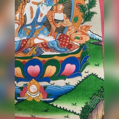 Tranh Thangka Bạch Độ 1 - Tranh Vẽ Tay