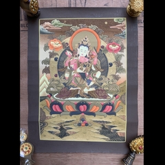 Tranh Thangka Kim Cang Tát Đỏa vẽ tay Nepal