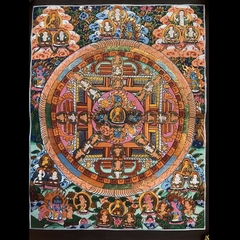 Tranh Thangka Mandala - Tranh Vẽ Tay