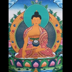 Tranh Thangka Phật Thích Ca - Tranh Vẽ Tay