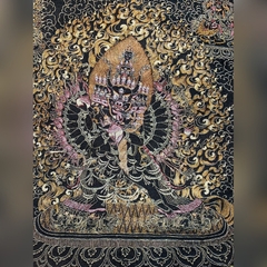 Tranh Thangka Yamatanka - Tranh Thêu