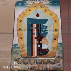 Tranh Thangka Kalacharka Thời Luân Kim Cang- tranh thêu