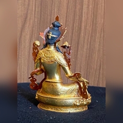 TÔN TƯỢNG GREEN GARA CỠ MINI 10cm NEPAL CAO CẤP