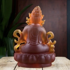 TÔN TƯỢNG DZAMBALA - HOÀNG THẦN TÀI LỚN BẰNG ĐÁ LƯU LY