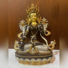 BẠCH ĐỘ MẪU WHITE TARA 14 INCH NEPAL