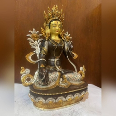 BẠCH ĐỘ MẪU WHITE TARA 14 INCH NEPAL