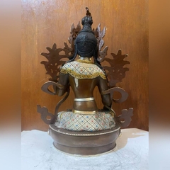 BẠCH ĐỘ MẪU WHITE TARA 14 INCH NEPAL