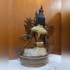 BẠCH ĐỘ MẪU WHITE TARA 14 INCH NEPAL