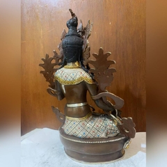BẠCH ĐỘ MẪU WHITE TARA 14 INCH NEPAL