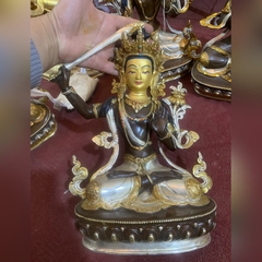 VĂN THÙ BỒ TÁT 14INCH BẰNG ĐỒNG NEPAL