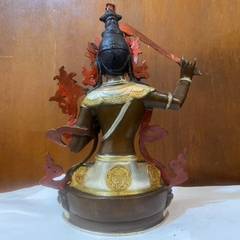 VĂN THÙ BỒ TÁT 14INCH BẰNG ĐỒNG NEPAL