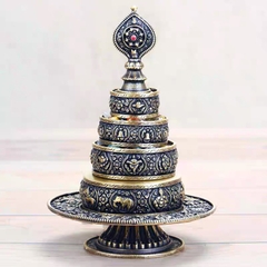 Bộ Mandala viên mãn 5 tầng cỡ mini