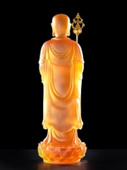 Tôn tượng Địa Tạng Bồ Tát bằng đá liuli 