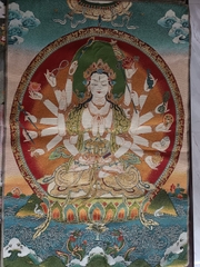 Thangka - Chuẩn Đề Bồ Tát