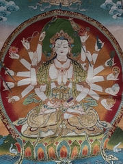 Thangka - Chuẩn Đề Bồ Tát