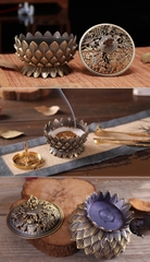 Lư trầm sen