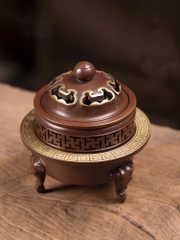 Lư hương Tam Tượng (Đỉnh trầm Tam Tượng)