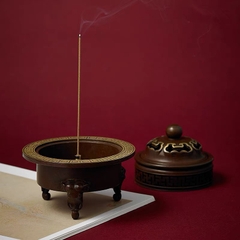 Lư hương Tam Tượng (Đỉnh trầm Tam Tượng)