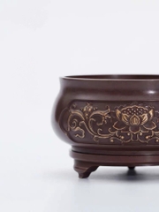 Lư hương sen mini (Bát hương, lư trầm) 