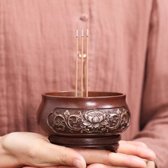 Lư hương sen mini (Bát hương, lư trầm) 