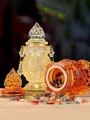 Bảo bình Lưu Ly - Bình thờ xá lợi