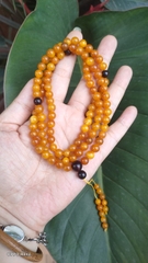 Chuỗi hổ phách màu trà
