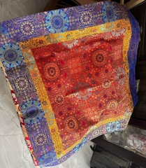 Khăn Mandala trải bàn 1m vuông