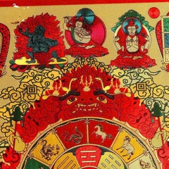 DECAN LINH PHÙ VĂN THÙ CỬU CUNG BÁT QUÁI ĐỒ