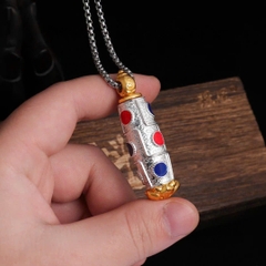 Bình gau mini kiểu thiên chu 9 mắt