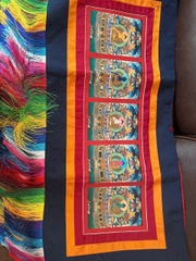 Tranh treo tường in trên vải Ngũ Trí Như Lai