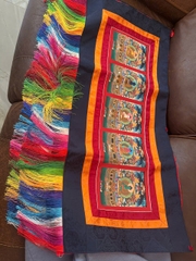 Tranh treo tường in trên vải Ngũ Trí Như Lai