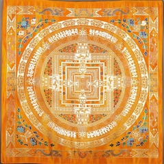 Khăn Mandala trải bàn Pháp , trải bàn thờ, bàn tụng Kinh 