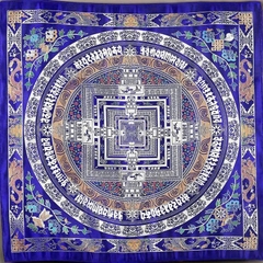Khăn Mandala trải bàn Pháp , trải bàn thờ, bàn tụng Kinh 