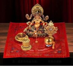 Khăn Mandala trải bàn Pháp , trải bàn thờ, bàn tụng Kinh 