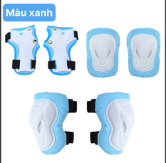 Bộ bảo hộ trượt patin 2023 xanh